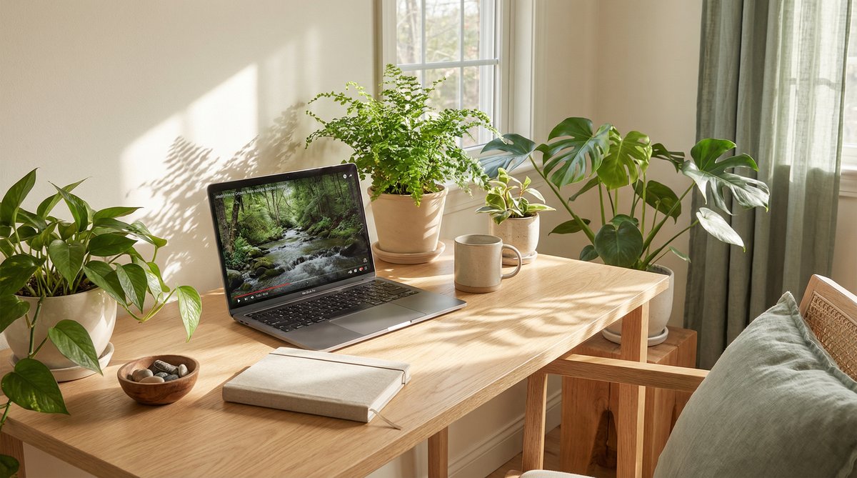 蘑菇视频 - 蘑菇视频 | 绿植书桌视频：慢生活工作方式分享 - t04nys8s.cn